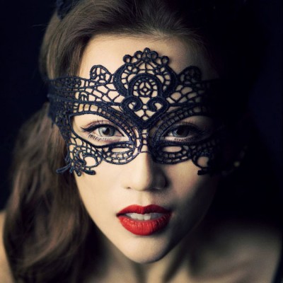 派对女王蕾丝面具不定型化妆舞会面罩性感情趣眼罩