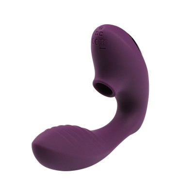 琦莎脉冲吮吸震动棒双重高潮享受 紫色
